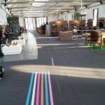 Das Messe-Leitsystem wies Besuchern den Weg