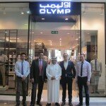 Mark Bezner (2. v. r.) mit Geschäftsleitern des arabischen Kooperationspartners in Abu Dhabi