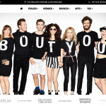 About You-Webseite