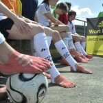 Protest Against Adidas at Headquarter in HerzogenaurachProtest an der Adidas Zentrale in Herzogenaurach