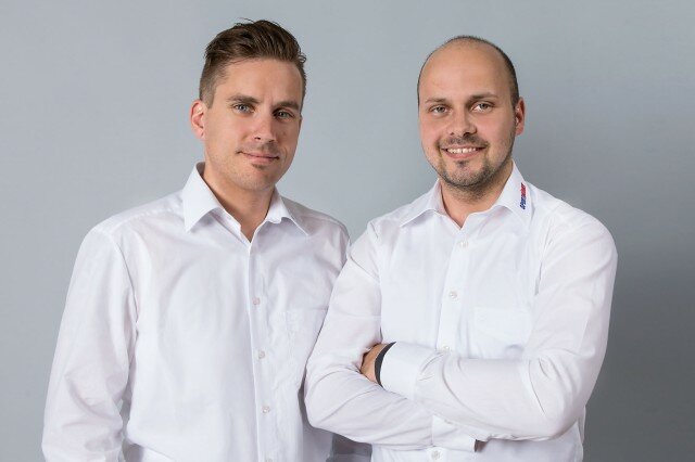 Neue Generation: Kühn und Kneschke führen die Filialen von Sporthübner