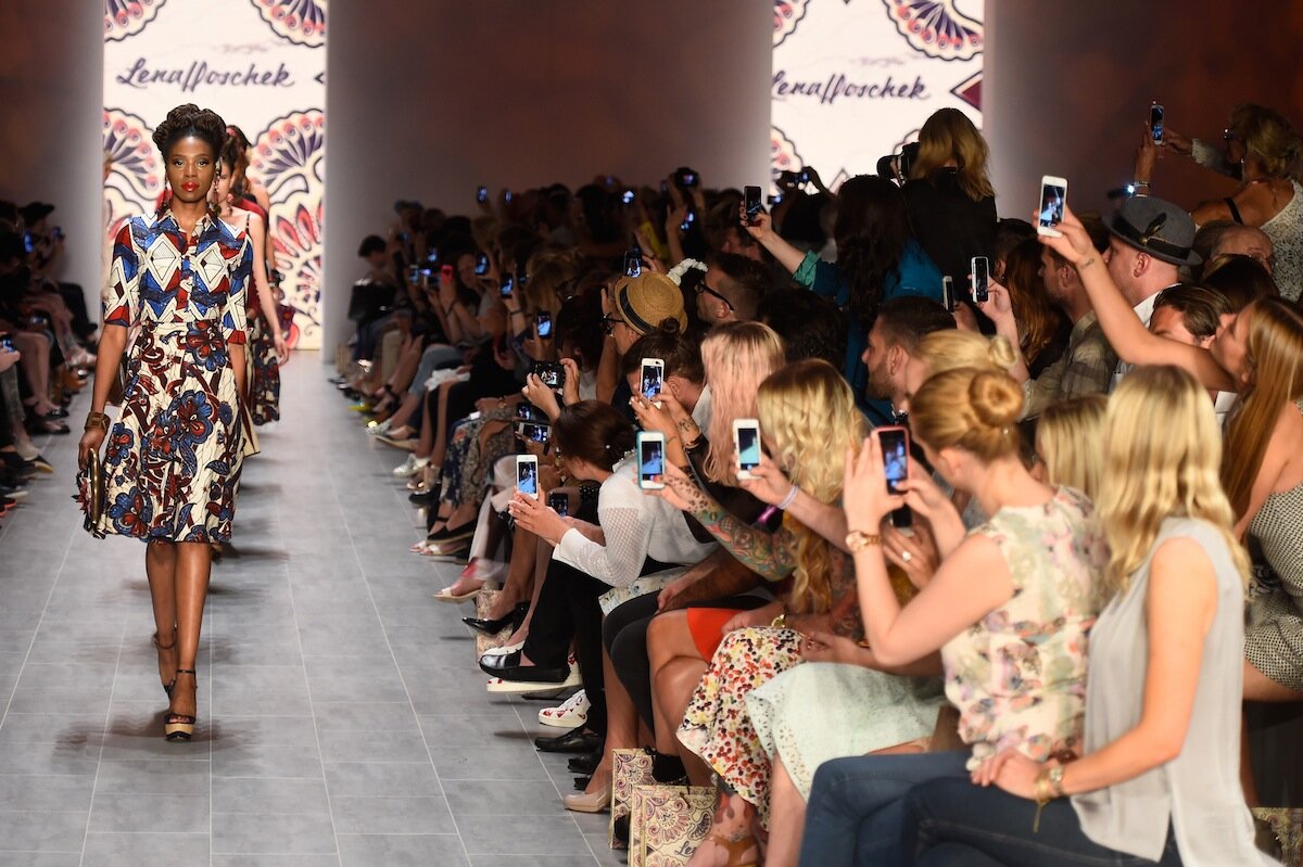Lena Hoschek Show - Mercedes-Benz Fashion Week Spring/Summer 2015