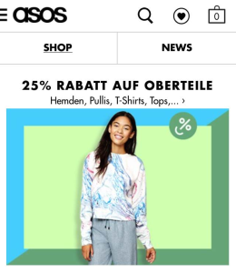 Asos wächst trotz laufender Rabattaktionen und dem Brand im Zentrallager deutlich