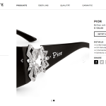 Sonnenbrille von Pior: unfairtrade, schwarz schattiert und ohne UV-Schutz