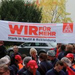 Textiler in NRW wollen die Warnstreiks ausweiten, um ihren Forderungen Nachdruck zu verleihen
