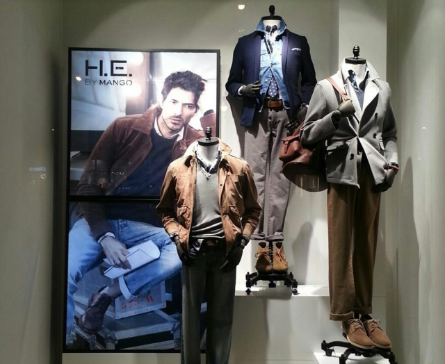 Die Ausrichtung bleibt, der Name wird ein anderer. H.E. by Mango wird Mango Man Die Ausrichtung bleibt, der Name wird ein anderer. H.E. by Mango wird Mango Man