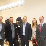 Jörg Wichmann (l.) mit Baldessarini-Team auf der Panorama