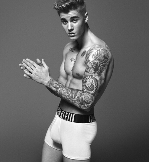 Justin Bieber für Calvin Klein
