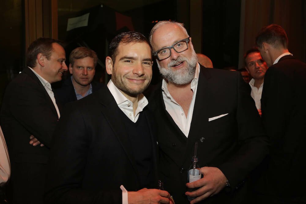 Alon Junger (SET) und Thomas Jaeger (Strellson)