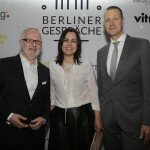Michael Hauf (h+p), Sabine Spieler (burda) und Joachim Beer (Brax)