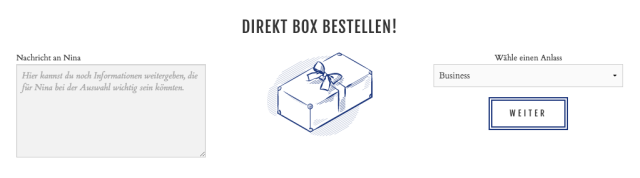 Noch ein Schwätzchen oder eine Überraschungsbox: Nachdem man Stylevorlieben und Körpermaße genannt hat, arbeitet mit oder ohne Kunden weiter