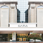 Zara auf der Nanjing Road in Shanghai