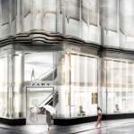 Zara Visualisierung für die Oxford Street, London