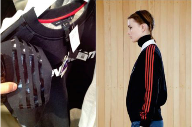 Marc Jacobs' Zweitlinie spielt mit dem Markenzeichen von Adidas Marc Jacobs' Zweitlinie spielt mit dem Markenzeichen von Adidas
