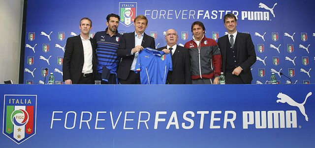 In Turin verlängerte der FIGC den Vertrag mit Puma In Turin verlängerte der FIGC den Vertrag mit Puma