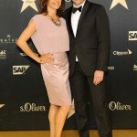 Jana Pallaske und Godo Kraemer / Director Marketing s.Oliver