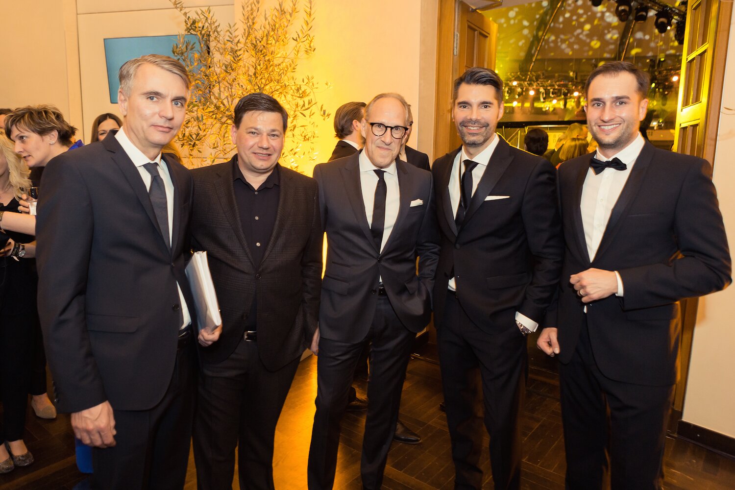 Reiner Pichler, Holger Knapp (KATAG), Dietmar Tanzer (Zinser), Mathias Eckert und Neofit Vasilev