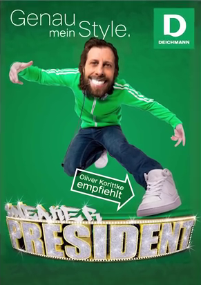 Der neue Sneakerpresident und neues Deichmann-Testimonial Der neue Sneakerpresident und neues Deichmann-Testimonial