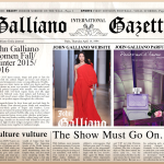 Noch im alten Gewand: John Galliano