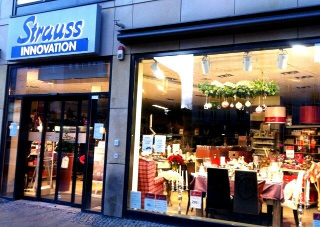 Strauss Innovation ist aktuell mit 77 Filialen und einem Onlineshop in Deutschland präsent