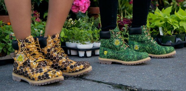 Pharell Williams steht auf Nachhaltigkeit und beweist das auch bei seinen zwei neuen Modellen aus der „Bee Line for Billionaire Boys Club X Timberland“-Linie Pharell Williams steht auf Nachhaltigkeit und beweist das auch bei seinen zwei neuen Modellen aus der „Bee Line for Billionaire Boys Club X Timberland“-Linie