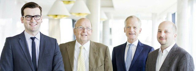 Alte Riege, neue Aufgaben: Simon Engelhorn, Richard Engelhorn, Andreas Hilgenstock und Fabian Engelhorn bleiben das geschäftsführende Direktorium von Engelhorn, mit teilweise neuen Aufgaben
