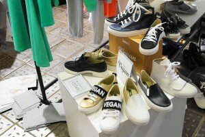 Vegane Schuhe waren besonders beliebt beim Publikum