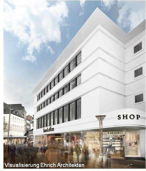 So soll das SinnLeffers Haus in Krefeld nach der Renovierung aussehen So soll das SinnLeffers Haus in Krefeld nach der Renovierung aussehen