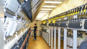 Trotz Schwierigkeiten bei Export, Beschaffung, Preisentwicklung sind südwestdeutsche Textilunternehmen zufrieden mit der aktuellen Lage 