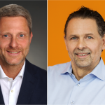Trio mit Unterstützung: CEO Markus Rech, CFO Lars Schöneweiß und Stefan Herzog (v.ln.r.) Unterstützung kommt von Digital Officer Jan Kegelberg (rechts)