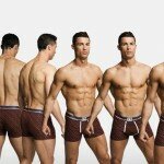Christiano Ronaldo bewirbt seine Unterhosen unretuschiert