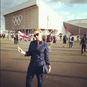 Stella McCartney bei den olympischen Spielen in ihrer Heimat London 2012