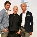 Lorenzo Caregnato (Sergio Rossi), Christiane Arp (VOGUE) und Klaus Ritzenhoefer (Apropos)