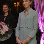 Vera Geisel beim Empfang im Breidenbacher Hof