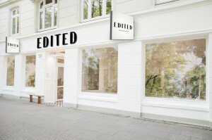 Edited bietet eine Auswahl aus dem Sortiment zukünftig auch offline an