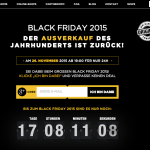 Noch 17 Tage, dann startet der Schnäppchenrausch bei Blackfridaysale.de