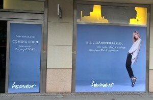 Der Store soll Ausgangspunkt für weitere Veranstaltungen und Events in der Berliner Fashionszene sein