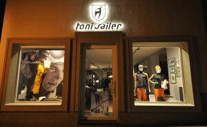Toni Sailer eröffnete in Kitzbühel seinen ersten Store