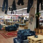 Die DenimArea ist eines der vier Highlights der komm Wallau