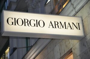 Giorgio Armani muss in 2015 wieder einen Wachstumsknick hinnehmen