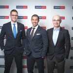 Die neue Karstadt-sports-Führung: Christian Schrahe, Michael Rumerstorfer, Marcus Neul (vlnr)