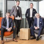 Die Brinkmänner: Klaus, Julius, Markus und Wolfgang Brinkmann (vlnr) führen das Familienunternehmen gemeinsam