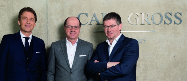 Die Führung von Création -Ralph Böhm, Peter Gross und Thomas Steinhart - hat ehrgeizige Pläne Die Führung von Création -Ralph Böhm, Peter Gross und Thomas Steinhart - hat ehrgeizige Pläne