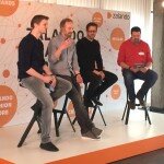 Die drei Zalando-Vorstände David Schneider, Rubin Ritter und Robert Gentz: "Nie waren wir stärker, nie waren unsere Möglichkeiten vielversprechender"