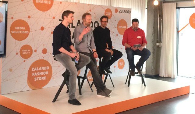 Die drei Zalando-Vorstände David Schneider, Rubin Ritter und Robert Gentz: "Nie waren wir stärker, nie waren unsere Möglichkeiten vielversprechender"