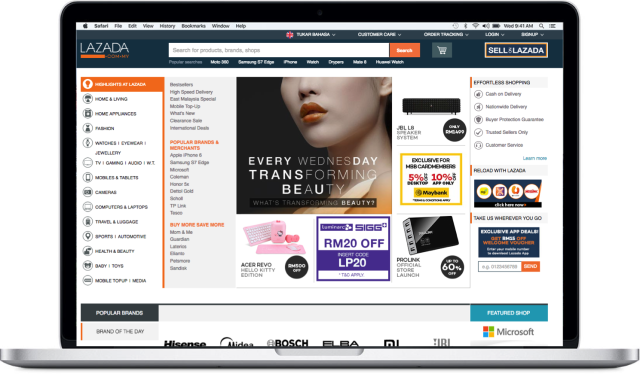 Kein Schnäppchen, aber Wunsch-Item: Alibaba schnappt sich Lazada Kein Schnäppchen, aber Wunsch-Item: Alibaba schnappt sich Lazada