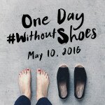 10. Mai ist der "One Day without Shoes"-Tag