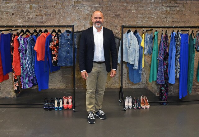 Sergio Bucher, Vice President of Amazon Fashion Europe, beim Shooting der der HW15-Kollektion für Amazon Sergio Bucher, Vice President of Amazon Fashion Europe, beim Shooting der der HW15-Kollektion für Amazon