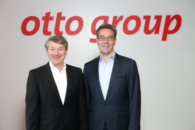 Der Alte und der Neue: Der Otto Group Vorstandsvorsitzende Hans-Otto Schrader und sein designierter Nachfolger Alexander Birken
