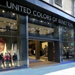 Die Benetton Läden laufen wieder besser